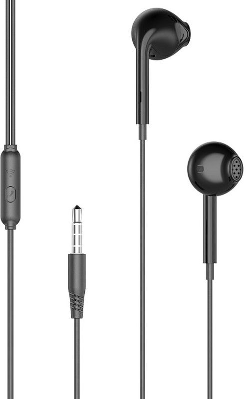 EMINOADS EP28 For VlV0 T1/Y21T/Y21e/Y21A/Y21L/Y21s/Y21/Y33s/Y33T/ With Warranty Wired Headset  (Black, In the Ear)