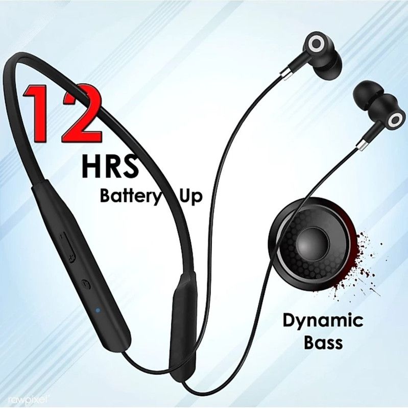 Macgon 12 Hours Battery Backup With Smart Voice Assistant Bluetooth Bluetooth Headset  (Black, In the Ear)