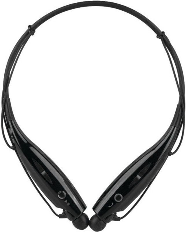 Kabeer enterprises Sports Handsfree HBS 730 Wireless Dual Connect Headphone Bluetooth Headset  (Black, In the Ear)
