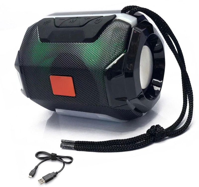 YODNSO Sound with Rock Beat Blast /stereo deep bass wireless speaker supports all for Androids and iOS with fm/tf Card/aux Travel 10 W Bluetooth Laptop/Desktop Speaker  (Black, Stereo Channel)
