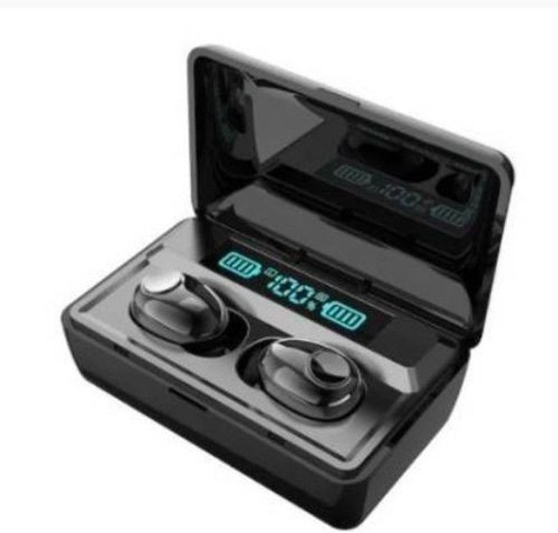 GUGGU UTK_444N_TWS T8 Wireless Earbuds Bluetooth Headset Bluetooth Headset  (Black, True Wireless)