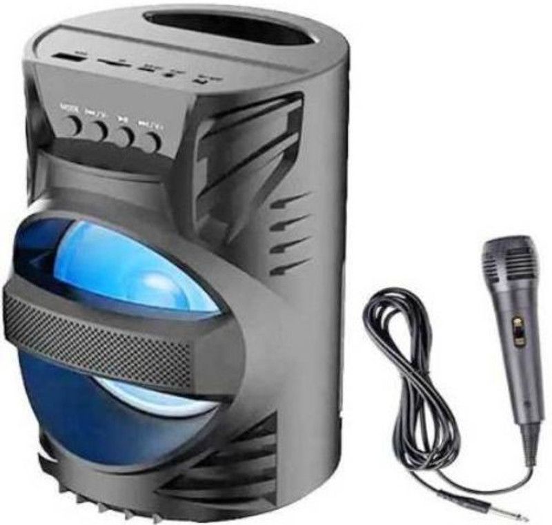 SYARA YCQ_465U_LZ 4104||WS-04|| Karaoke Speaker With Mic compatiable With smartphones 15 W Bluetooth Tower Speaker  (Black, 4.1 Channel)