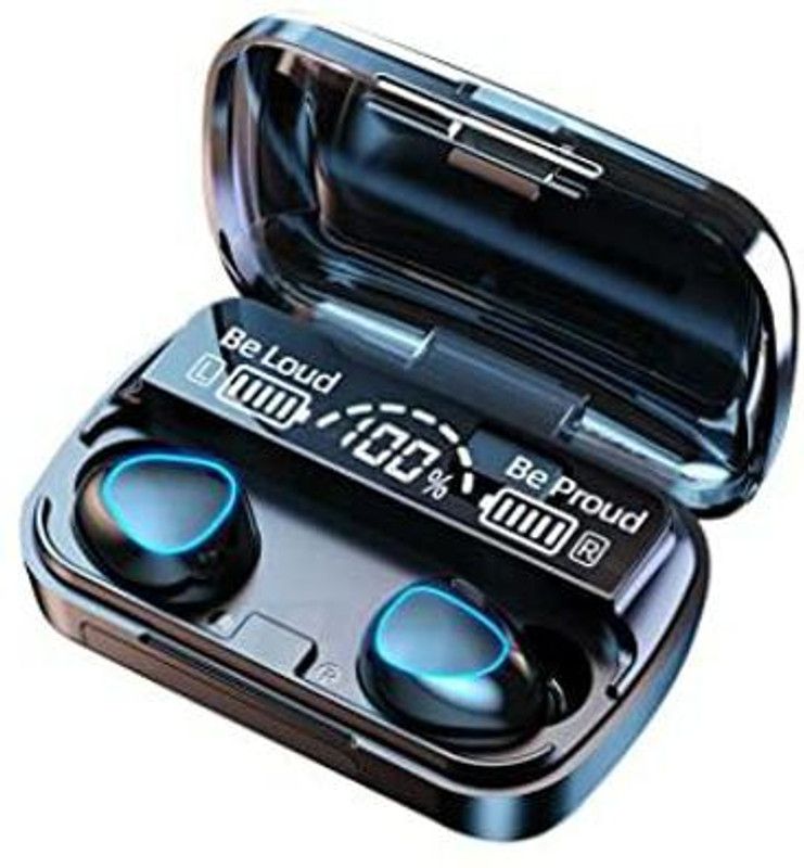 ENTROK M10 TWS Bluetooth Earbuds Wireless Earbuds Bluetooth Gaming Headset (Black) Bluetooth Headset  (Black, True Wireless)
