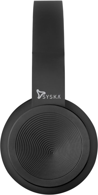 Syska Sound Pro Wired Headset  (Black, On the Ear)