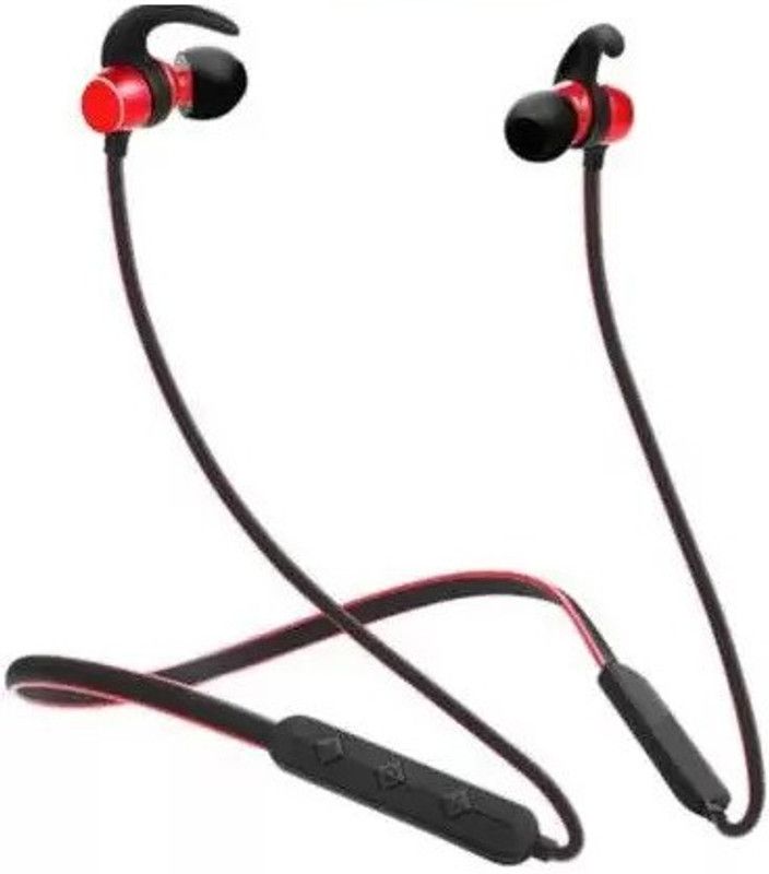255R_Z HEADPHONE BLUETOOTH MP3 Player (Red, 0 Display) Bluetooth Headset Bluetooth Headset  (MULTICOLOUR, True Wireless)