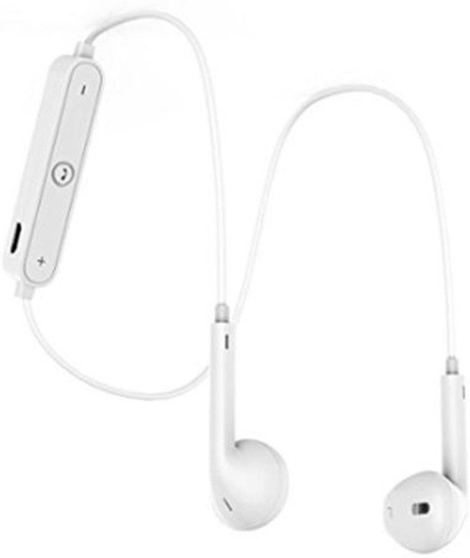 Gali Bazar AKDA385 Bluetooth Headset  (White, On the Ear)