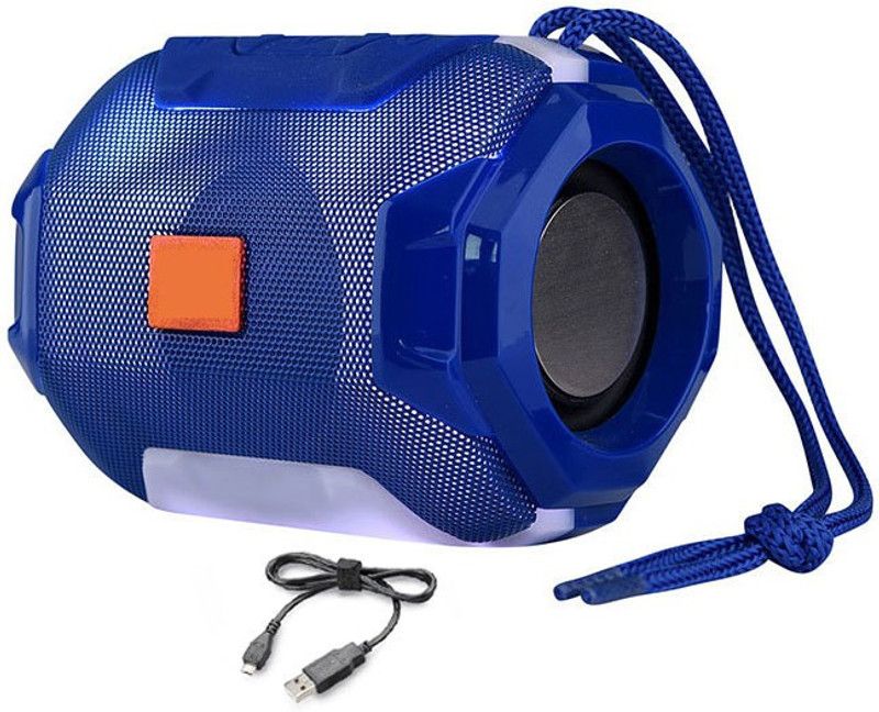 Megaloyalty TOP SALE Portable Wireless Rechargeable Multimedia Speaker With LED Light Flash Speaker 10 W Bluetooth Speaker  (BLUE, Stereo Channel)