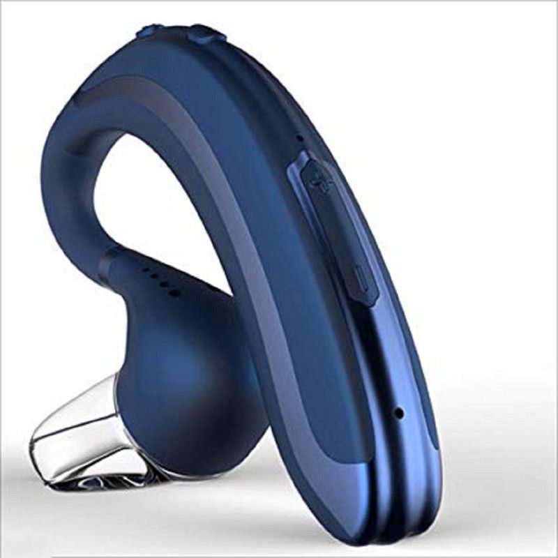 LOPAZ Single Wireless Bluetooth Headset Headphone Bluetooth Headset  (Blue, True Wireless)