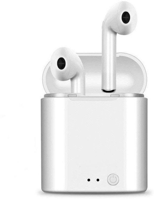 (Refurbished) Raptas Twins Wireless Earbuds Headset Bluetooth Headset with Mic  (Multicolor, In the Ear)