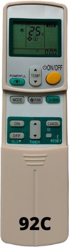 Upix SH-92C AC Remote Compatible for Daikin AC (EXACTLY SAME REMOTE WILL ONLY WORK) Remote Controller  (White)