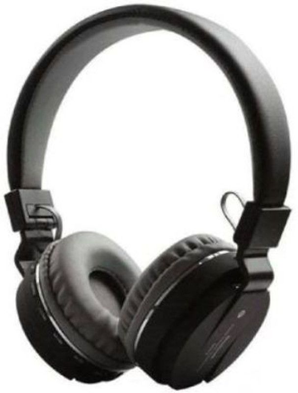 SYARA PTF_510J SH 12 Bluetooth Headset for all Smartphones without Mic Bluetooth without Mic Headset  (Black, On the Ear)