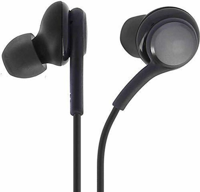 silaniya Super Sound Compatible For android AKG Earphone Wired Headset  (Black, In the Ear)