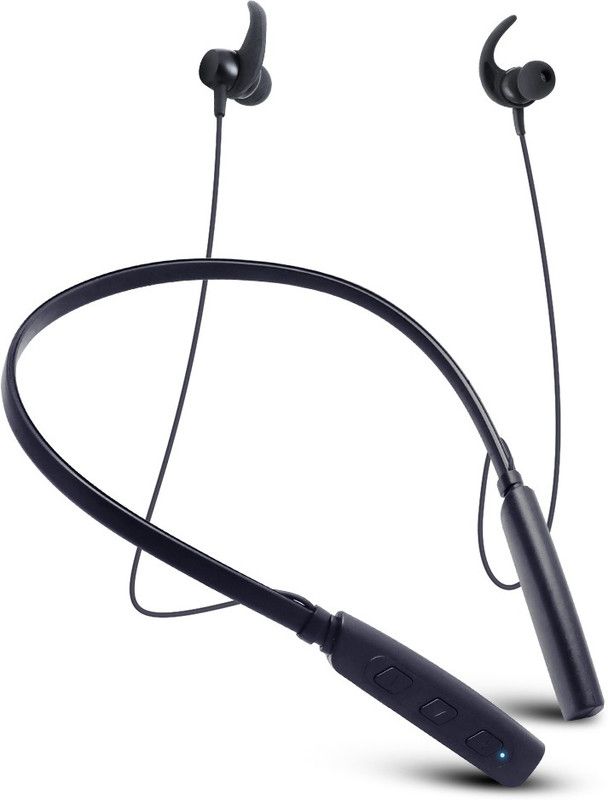 Pomifi BT115 Bluetooth Headset  (Black, In the Ear)