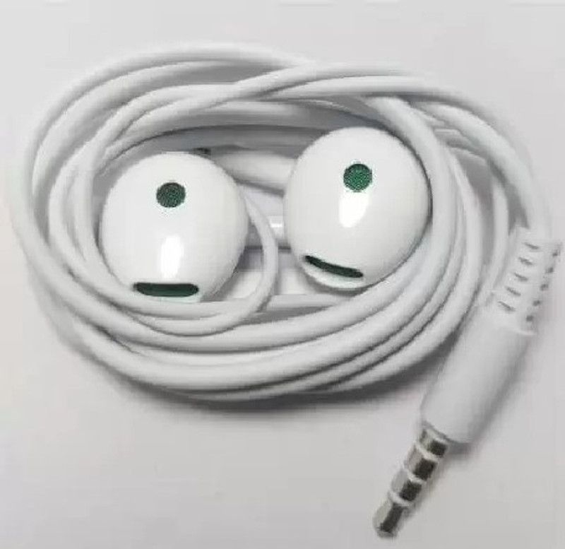MIFKRT 3.5MM Deep Bass For O_PPO Reno Series Wired Headset  (White, Green, In the Ear)