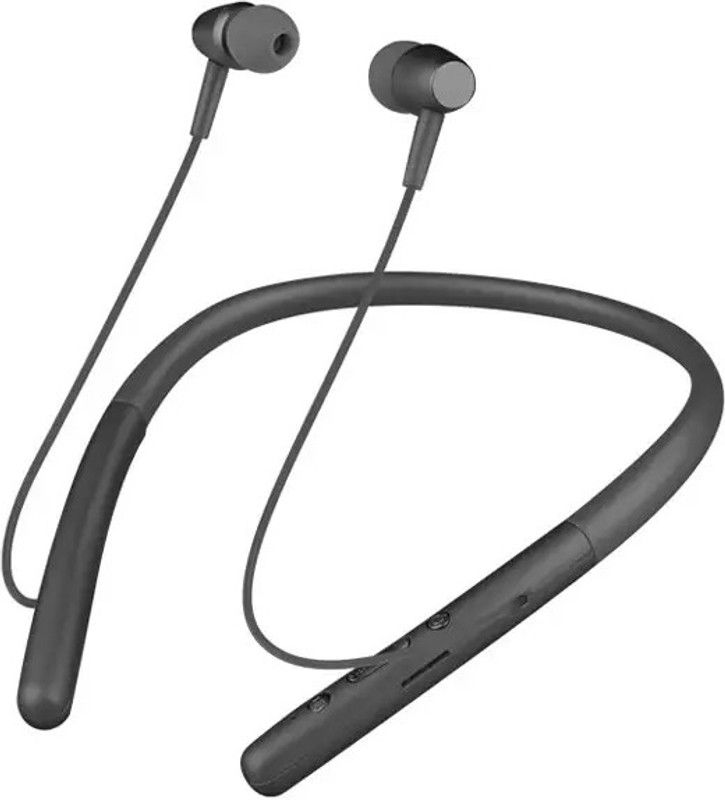 PHAGQU Bluetooth Wireless in Ear Earphones with Mic & Fast Charging, 20H Battery Life Bluetooth Headset  (Black, In the Ear)