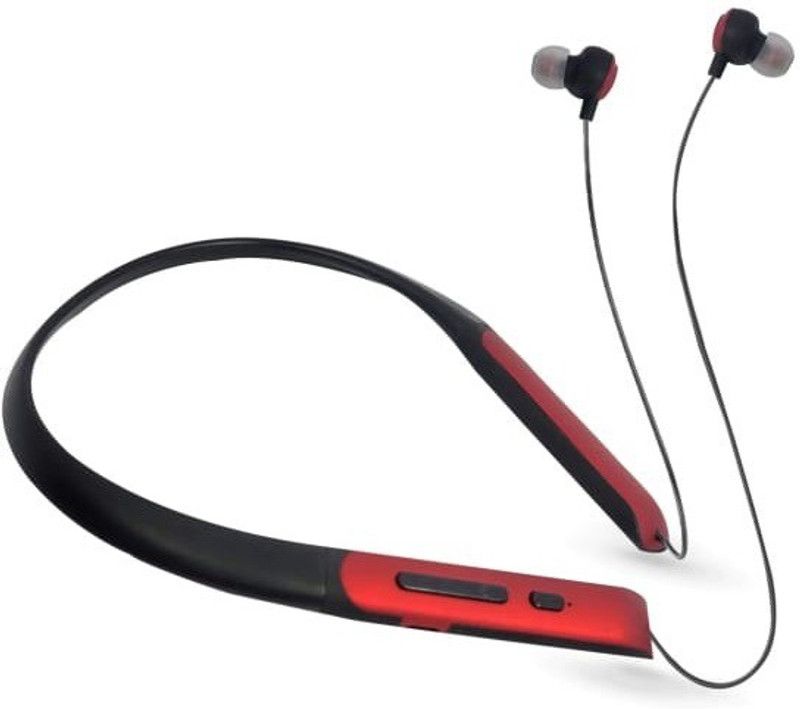 RZG 45 HOURS BACKUP NEW VERSION HIGH BASS HD SOUND WIRELESS BLUETOOTH NECKBAND Bluetooth Headset  (Multicolor, In the Ear)