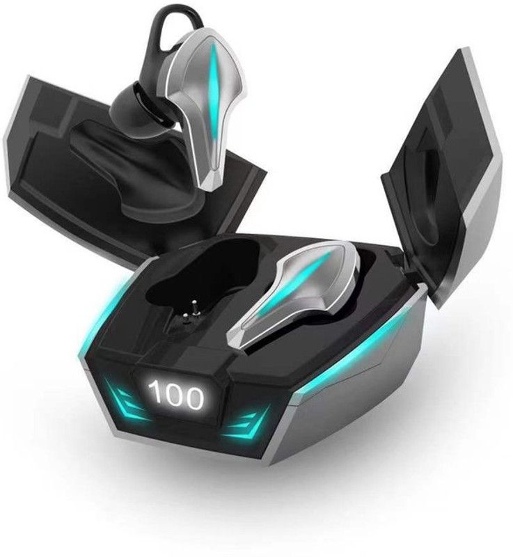 BRAVO ELECTRONICS Xyborg GT Wireless Gaming Airbuds Bluetooth v5.2 Low Latency Gaming Headphone Bluetooth Gaming Headset  (Black, True Wireless)