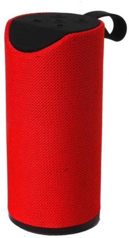 FD1 TG-113 Portable Wireless Speaker with Mic and Super Bass Bluetooth Speaker  (Red, Stereo Channel)