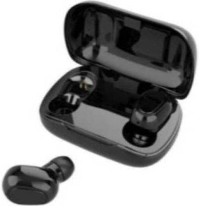GUGGU VUJ_441M_TWS L21 Wireless Earbuds Bluetooth Headset Bluetooth Headset  (Black, True Wireless)