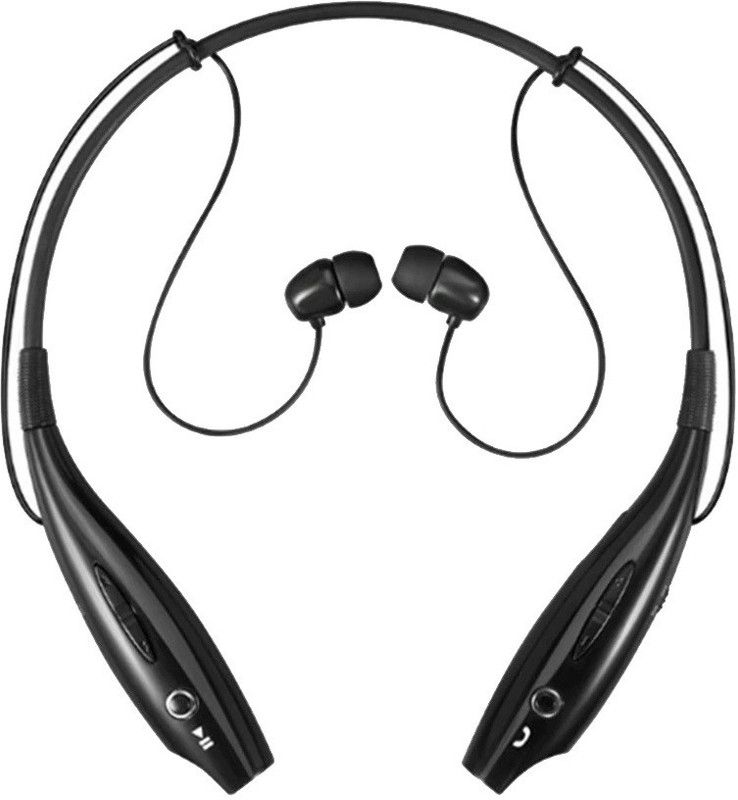 Buy Genuine Bluetooth Stereo Headset with Noise Cancellation Bluetooth Headset  (Black, In the Ear)