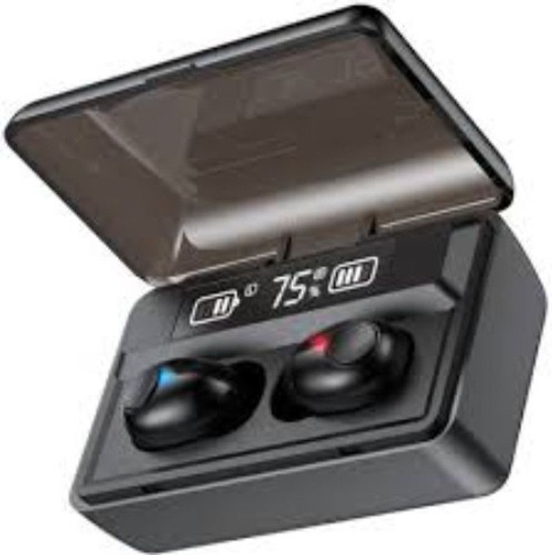 GUGGU TUJ_462T_T8 Wireless Earbuds Bluetooth Headset Bluetooth Headset  (Black, True Wireless)