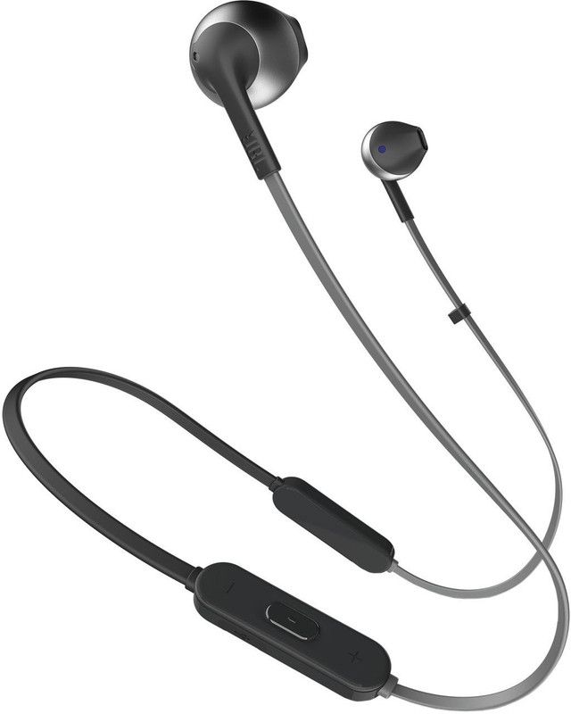 (Refurbished) JBL T205BTBLK Bluetooth Headset with Mic  (Black, In the Ear)