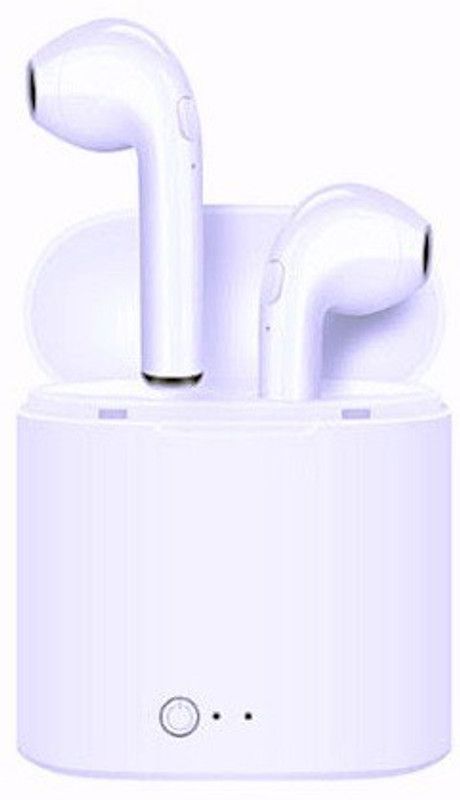 asnomatic Wireless Bluetooth Gaming Headset (white, true wireless, 2.4GHz) Bluetooth Headset  (White, True Wireless)