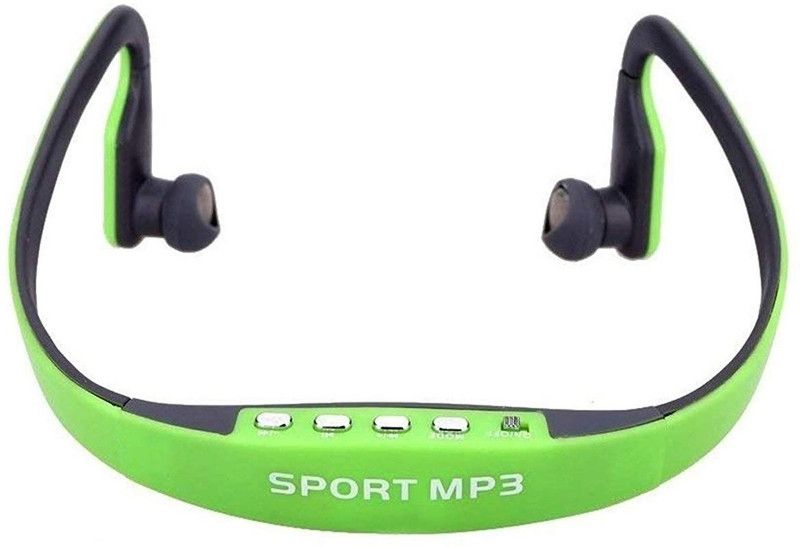 Forestone Flexible and Lightweight Wireless Bluetooth Mp3 Music Player Bluetooth Headset  (Multicolor, In the Ear)
