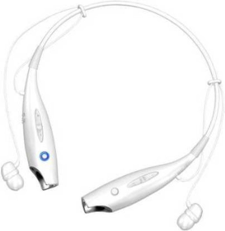 ZAUKY Wireless Neckband with BT 5.0 IPX4 Bluetooth Headset Bluetooth Headset  (Multicolor, In the Ear)