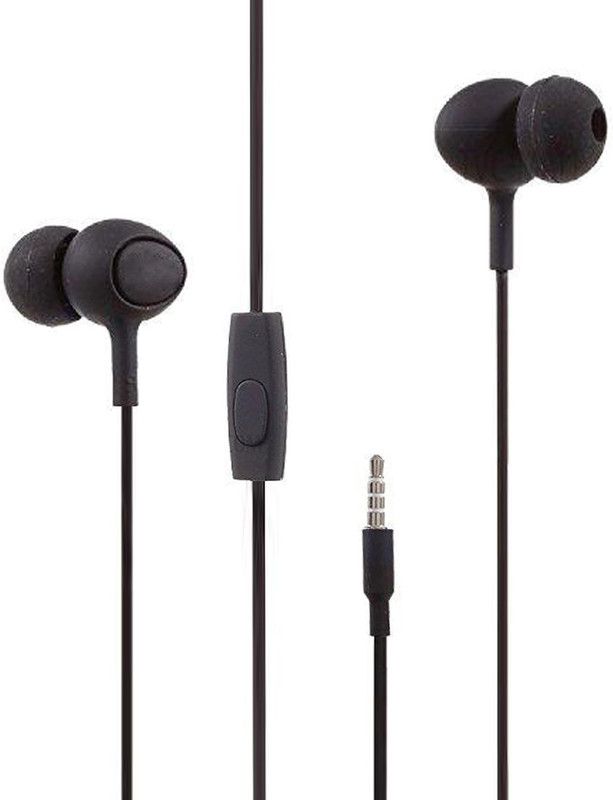 FEND S6 Candy Series Earphone with 6 Month Warranty Wired Headset  (Black, In the Ear)