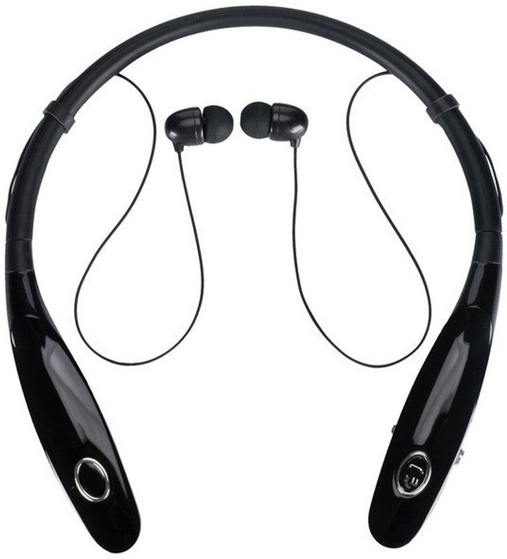 Oxhox 5.1v Bluetooth Wireless Headset wid Mic Bluetooth Headset  (Black, In the Ear)