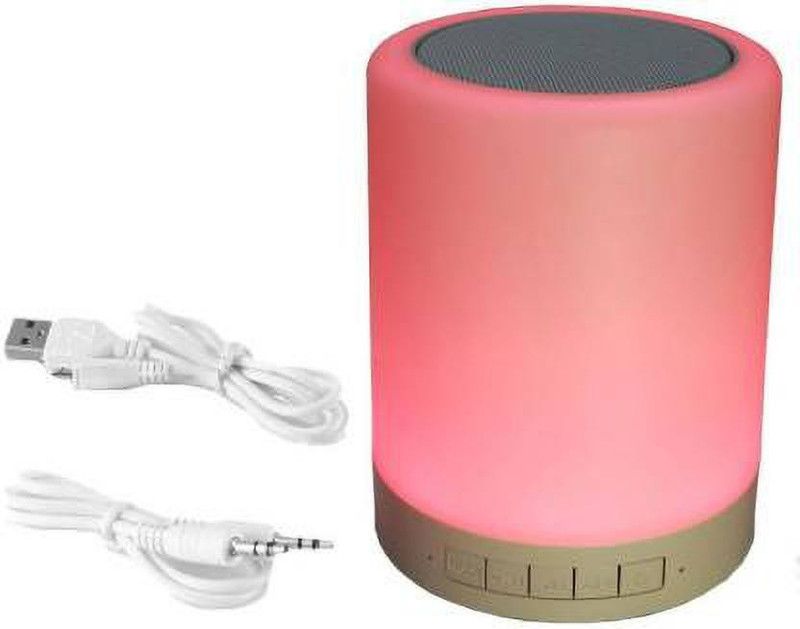 klassy Portable Bluetooth speaker smart touch led lamp 5 W Bluetooth Speaker  (White, Stereo Channel)
