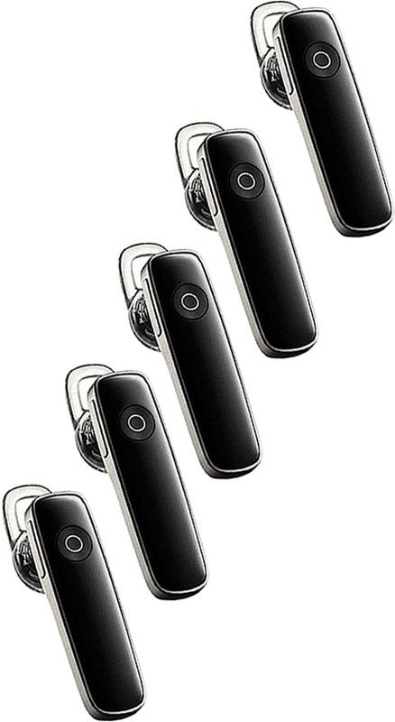 FIER Wireless_K1_Five Bluetooth Headset combo Bluetooth Headset  (Black, In the Ear)