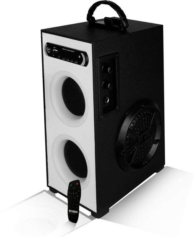 RARIBO SPEAKER Sound With High Bass 60 W Bluetooth Party Speaker  (Black, 2.0 Channel)
