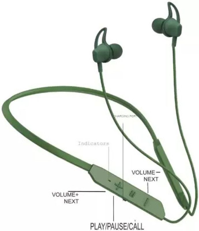 RZG 24 hours music time high bass wireless Bluetooth Headset  (Multicolor, True Wireless)