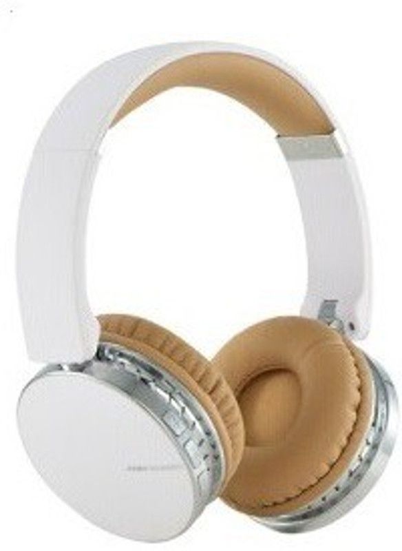 Joway TD02 White & Beige Bluetooth Headset  (White, Beige, On the Ear)