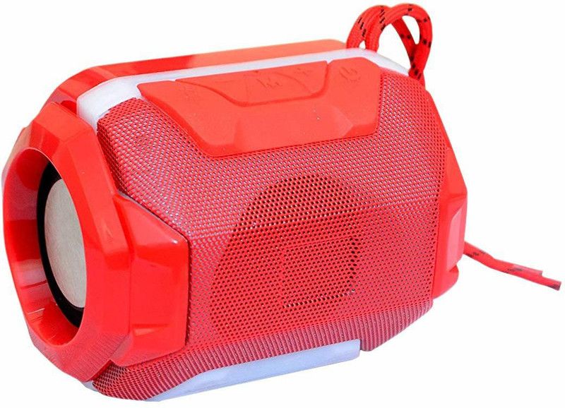 I-Birds Enterprises A005 Portable Wireless Bluetooth Speaker Compatible with All Android and iOS Devices and Smartphones 10 W Bluetooth Speaker  (Red, Stereo Channel)