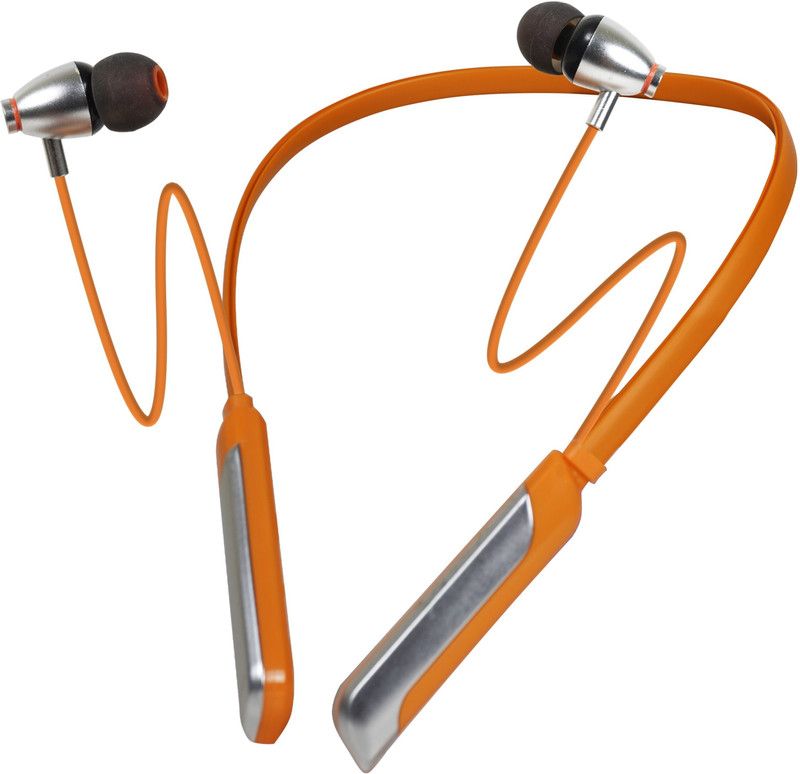 RZG 40 HOURS BACKUP 20 MINUTES CHARGE NEW VERSION WIRELESS BLUETOOTH NECKBAND Bluetooth Headset  (Multicolor, True Wireless)