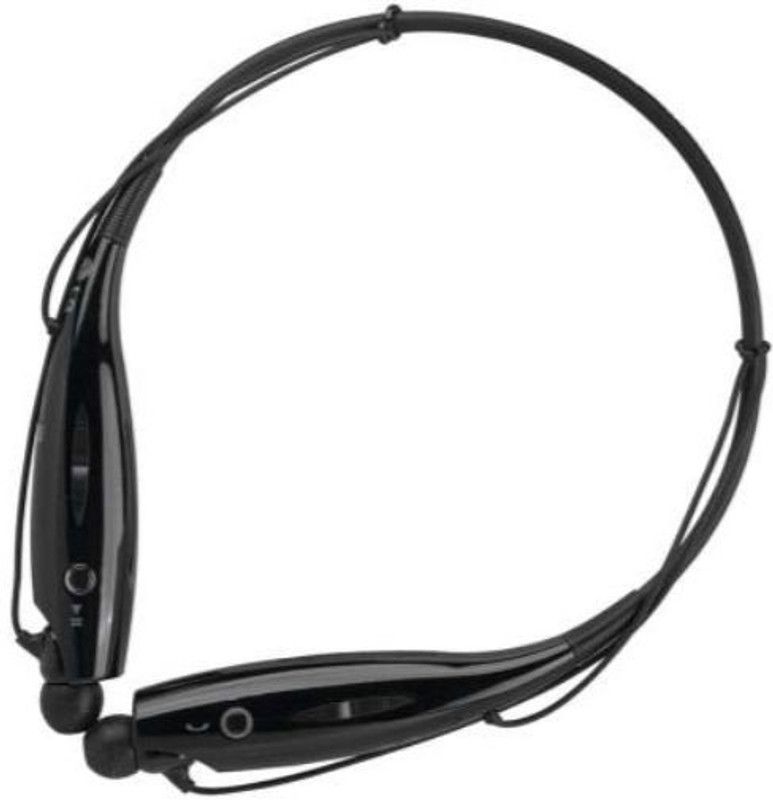 SYARA WXM_717H_ HBS-730 Bluetooth Headset for all Smart phones Bluetooth without Mic Headset  (Black, In the Ear)