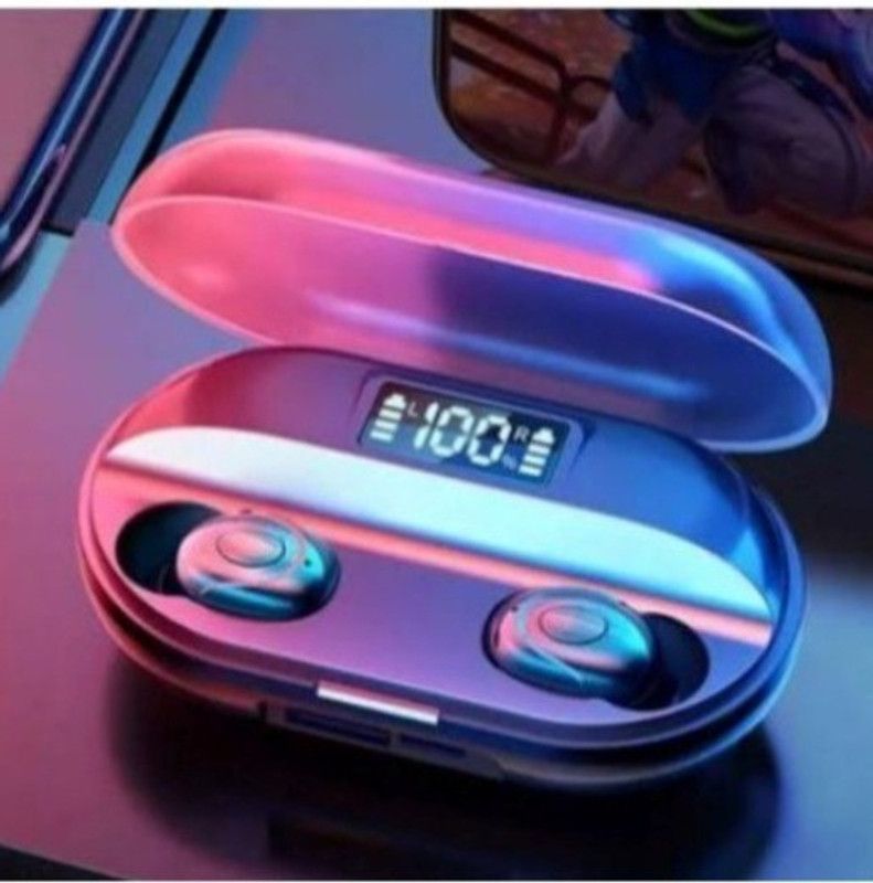 SYARA VTJ_507I_TWS T2 Wireless Earbuds Bluetooth Headset Bluetooth Headset  (Black, True Wireless)