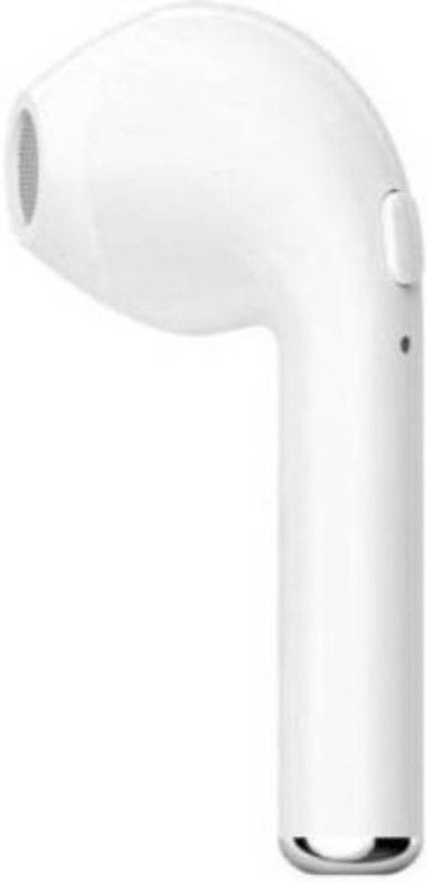 SYARA LFO_594U I 7R Bluetooth Headset for all Smartphones without Mic Bluetooth without Mic Headset  (White, True Wireless)