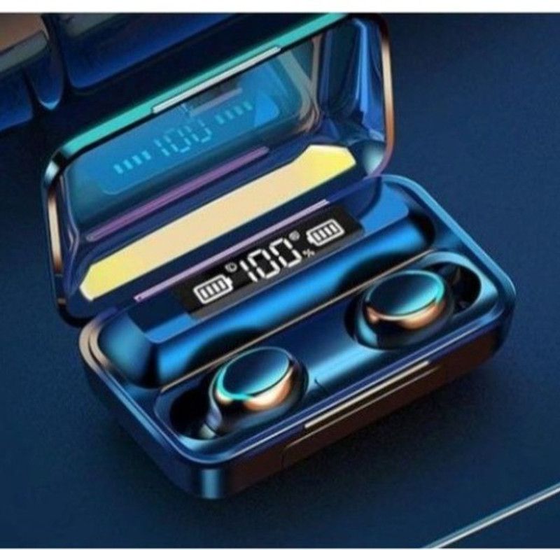 VNJ_474X_M10 Wireless Earbuds Bluetooth Headset Bluetooth Headset  (Black, True Wireless)