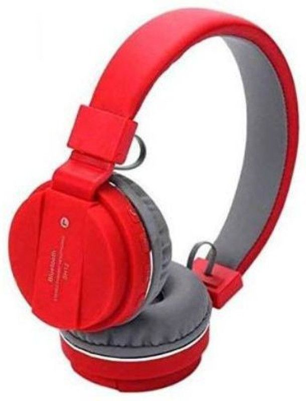 SYARA TIH_444N_SH 12 Over the head Bluetooth Headset Bluetooth Headset  (Black, On the Ear)