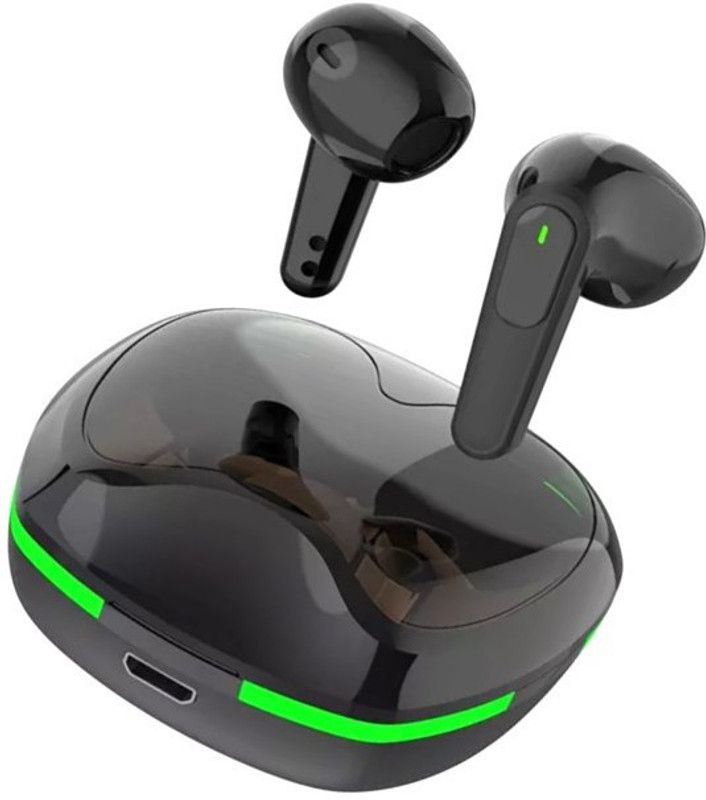 TUNIFI Earbuds Pro 60 Upto 48 Hours Playback with Power-Bank and ASAP Charge Bluetooth Headset  (Black, True Wireless)