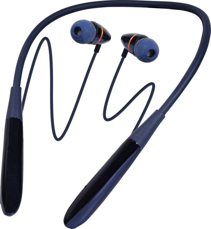 RZG IN 40 HOURS BETTERY BACKUP HIGH BASS LONG BETETRY LIFE BLEUTOOTH NECKBAND Bluetooth Headset  (Blue, Silver, Black, In the Ear)