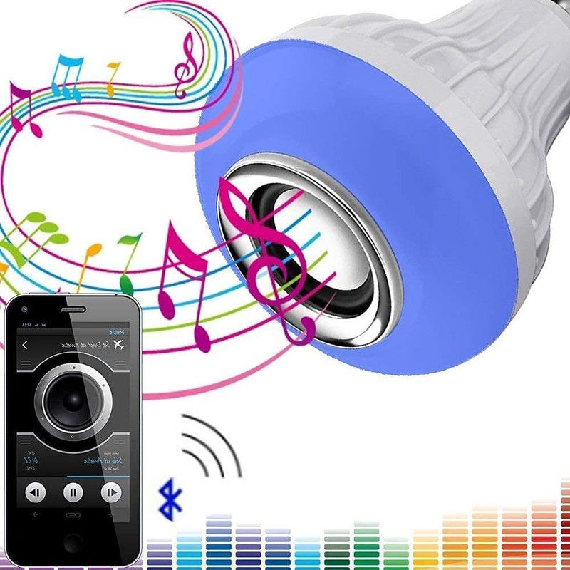 Uborn BEST BUY Bulb Led Music Light RGB Remote Control Home Bedroom Party Decoration 10 W Bluetooth Speaker  (White, Stereo Channel)