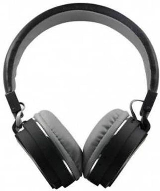 kk2 SH12 Bluetooth headphone with SD Card and FM and calling control Bluetooth Headset  (Black, On the Ear)