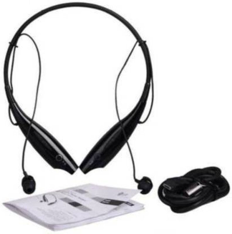 HHK Smart phone-281 Bluetooth Headset Bluetooth Headset  (Black, In the Ear)