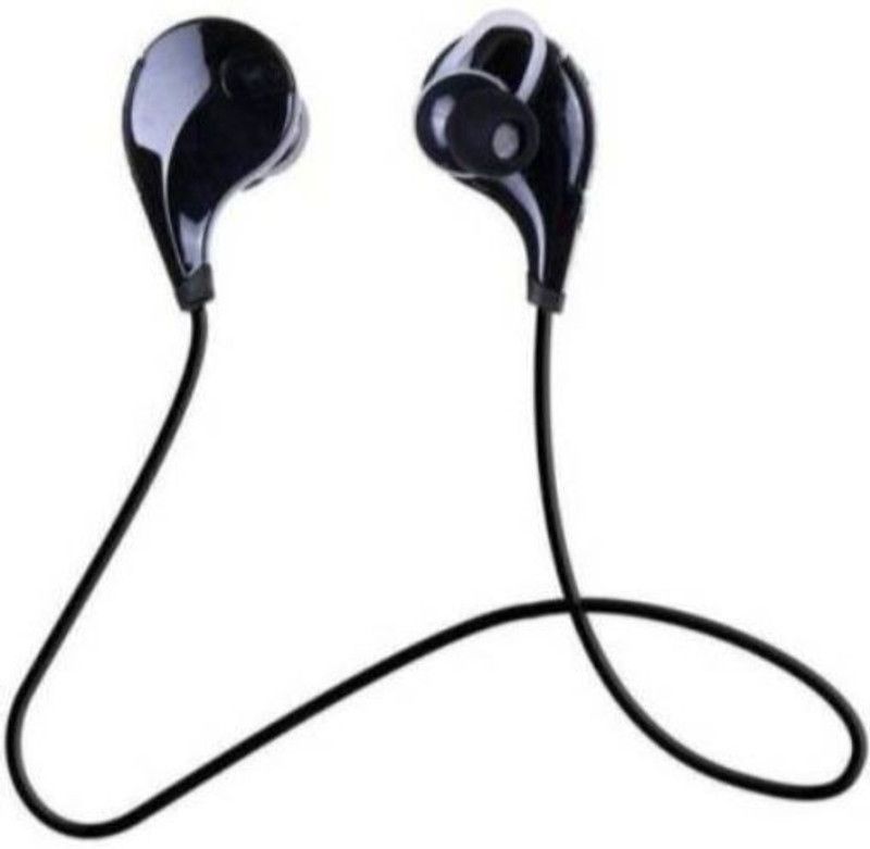 SYARA PJD_699O_ Jogger Bluetooth Headset for all Smart phones Bluetooth without Mic Headset  (Black, In the Ear)