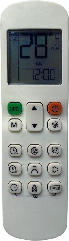 Upix SH-183K AC Remote Compatible for Koryo AC (EXACTLY SAME REMOTE WILL ONLY WORK) Remote Controller  (White)